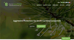 Desktop Screenshot of consumerlawsc.com