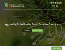 Tablet Screenshot of consumerlawsc.com
